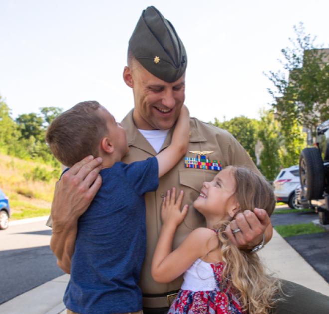 va-home-loan-military-family